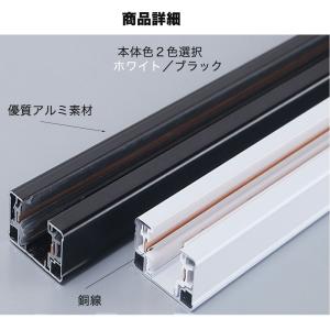 ダクトレール 1.5m 直付型配線ダクトレール...の詳細画像2