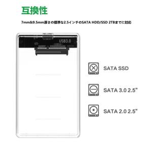 HDDケース 2.5インチ hdd ケース H...の詳細画像4
