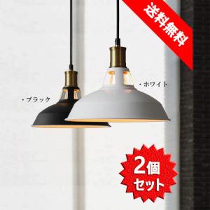 2個セット ペンダントライト レトロ インダストリアル ダクトレール式