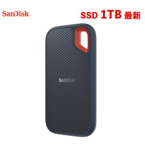 SanDisk SSD 外付け 1TB USB3.2Gen2 読出最大1050MB/秒 防滴防塵 SDSSDE61-1T00-GH25 エクストリーム ポータブルSSD V2 Win Mac PS4 PS5 海外向けエコパッケージ｜NISSIN LUX