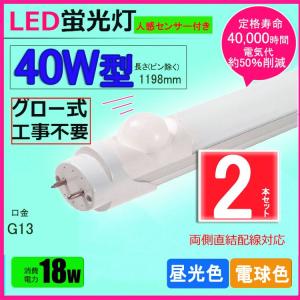 NISSIN LUX LED蛍光灯 40w形 人感センサー付き 昼光色 電球色 NISSIN LUX LED蛍光灯 40w形 人感センサー付き 昼光色 電球色