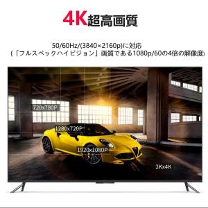 HDMIケーブル 2m Ver.2.0b フル...の詳細画像5