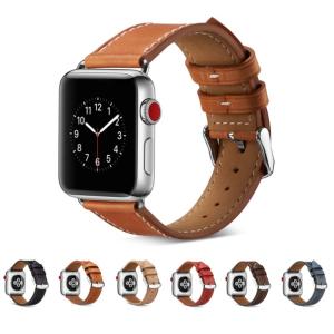 iwatch ベルト Apple Watch バンド 38mm 42mm アップルウォッチ ベルト 本革レザー製 ビジネススタイル iwatch ベルト 38mm 42mm バンド 交換用バンド