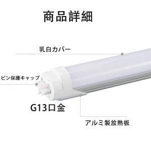 LED蛍光灯 20w形 昼光色 昼白色 電球色...の詳細画像2