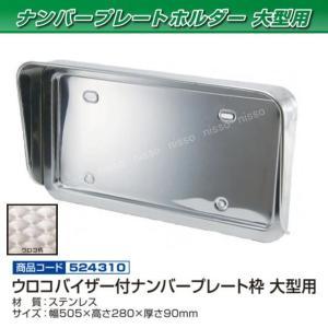20角ナンバー枠 大型用 ABS : トラック用品専門店 日総 - 通販 - Yahoo