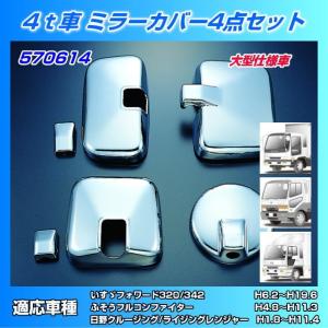ミラーカバーセット いすゞ大型 ギガ トラクター用 : トラック用品専門