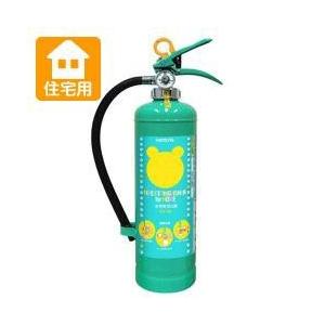 消火器 ハツタ ALS-1RH クマさん消火器 住宅用 強化液消火器 蓄圧式 ※リサイクルシール付