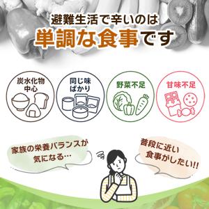 非常食セット 7日分 7日間やさい充実非常食セ...の詳細画像1