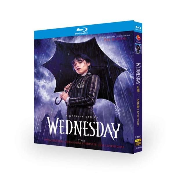 日本語吹替版 アメリカドラマ ウェンズデー シーズン1  Blu-ray
