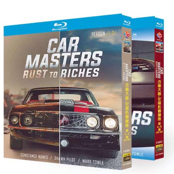 日本語吹き替え版 カー・マスターズ 〜スクラップがお宝に変わるまで〜 シーズン1-6 Blu-ray