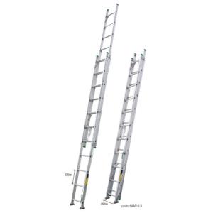 アルミ 伸縮 二連・三連伸縮はしご レン太 3REN-7.0A 株式会社ナカオ