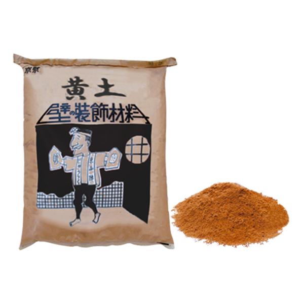 黄土 15kg／袋　中内建材店 3厘目通し、15kg入り