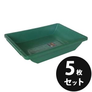トロ舟 トロ箱 プラ舟25 容量23L 10個／セット グリーン 緑 リス興業