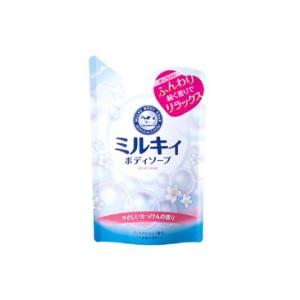 牛乳石鹸 ミルキィ ボディソープ やさしいせっけん 替え 400mL