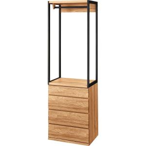 ニトリ（NITORI） オープンワードローブ(アテン 80 LBR) : ニトリ