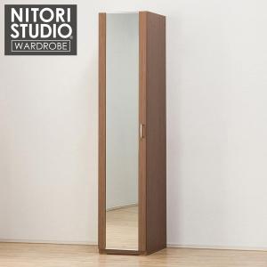 ニトリ（NITORI） 美しい光沢の壁面収納シリーズ 上置(ポルテ 80U LBR