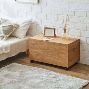 ニトリ（NITORI） キャスター付き総桐収納ボックス（オイル仕上げ）NA