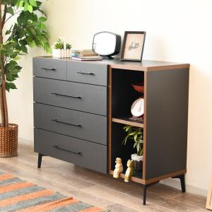 ニトリ　タンス ニトリ（NITORI） ハイチェスト(NZ-001 80HC-5 MBR) タンス タンス