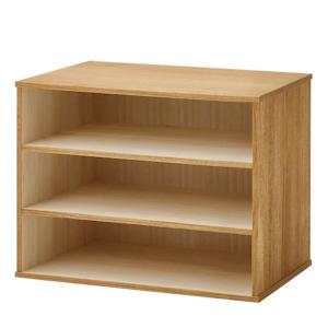 ニトリ（NITORI） 総桐ユニット収納 3段チェスト引出しタイプ(幅100 MR