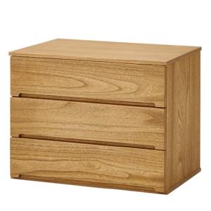 ニトリ 総桐ユニット収納 3段チェスト引出しタイプ(幅100 MR) タンス