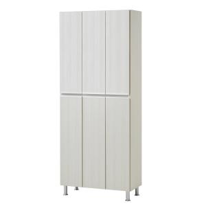 大川家具　シューズボックス　靴箱　鏡面ホワイト　ニトリ　幅75 スリット入りシューズボックス (幅75cm GBP WH) | ニトリネット【公式