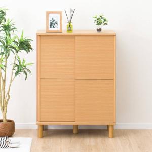 シューズボックス(HKD80 LBR) ニトリの詳細画像1