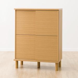 シューズボックス(HKD80 LBR) ニトリの詳細画像2
