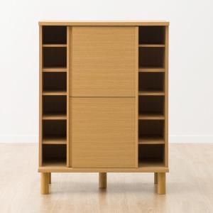 シューズボックス(HKD80 LBR) ニトリの詳細画像4