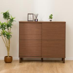 シューズボックス(HKD120 MBR) 下駄...の詳細画像2