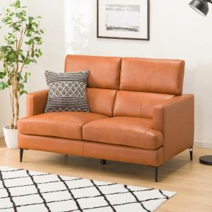 ニトリ（NITORI） ソファー ソファ 2人掛けソファ (アネーロ NB BK