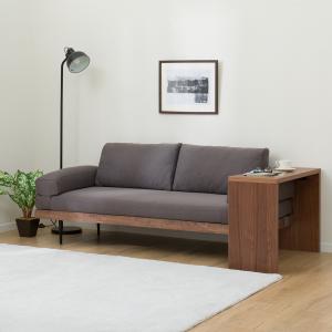 ニトリ（NITORI） ソファー ソファ ワイド2人用布張りソファ+テーブル