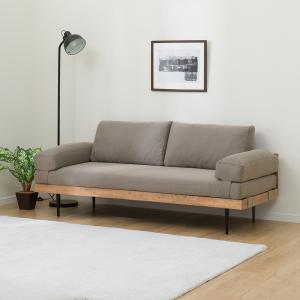 ニトリ（NITORI） ソファー ソファ 2.5人掛け 布張りワイドソファ