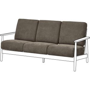 ソファー ソファ 3人掛け 布張りソファIG01...の商品画像