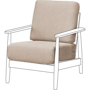 ニトリ（NITORI） ソファー ソファ 3人掛け 布張りソファIG01専用