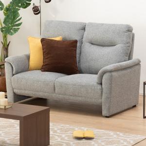 ニトリ ソファー ソファ 布(PUコーティング)張り2人掛けソファ(N