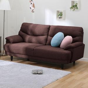 3人掛け布張りソファ(キャッツ3 DBR) ニトリ