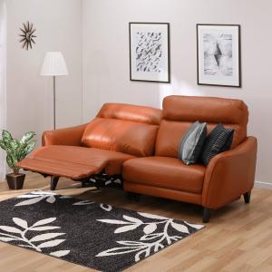 ニトリ ソファー ソファ 3人掛け 電動本革リクライニングソファ