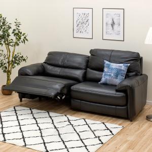 ニトリ（NITORI） ソファー ソファ 2人掛けソファ (アネーロ NB BK