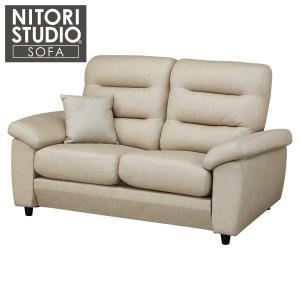 NITORI ソファ 布張り 2人 シンプル おしゃれ Nポケット d4019