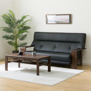 ニトリ ソファー ソファ 2人掛け ワイドソファ(ダンテ2W15412K BK554