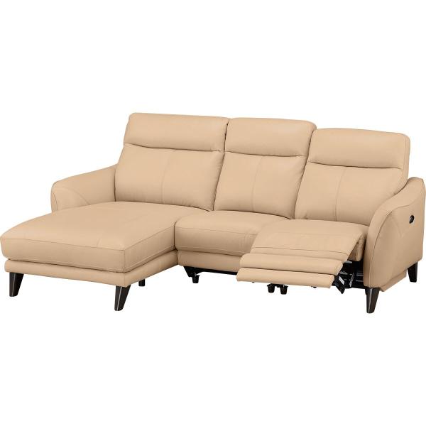 ソファー ソファ 電動カウチソファ (アネーロ RC スタンダードタイプ NB BE) ニトリ