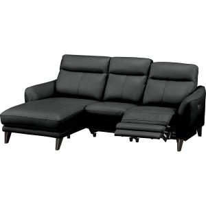 ニトリ（NITORI） 3人掛け布張り 左電動リクライニングソファ(LS05 TER