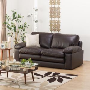 ソファー ソファ 2人掛け ワイドソファ(Sステイツ DBR） ニトリ