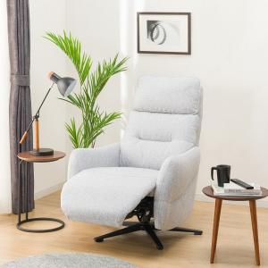 電動布張りリクライニングソファ 1人掛け パーソナルチェア(2モーター