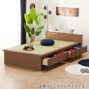 シングル 畳ベッド(シデン JP-C38 引出し収納付き/MBR) ニトリ