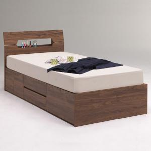 ニトリ 引き出し収納付き シングルベッドフレーム(KR GY) : ニトリ