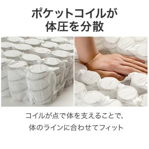 マットレス 体圧分散 厚さ17.5cm 硬め ...の詳細画像3