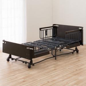 シングル 電動ベッド(AX-BE938NTF/DBR) ニトリ 『配送員設置』