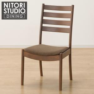 ニトリ（NITORI） ダイニングチェア(Nコレクション C-34 MBR/AQ-BR