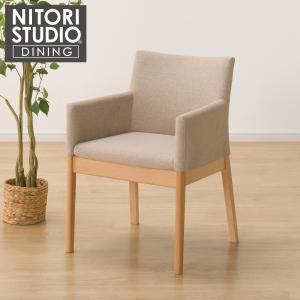 ニトリ 傷・汚れに強いファブリック ダイニングチェア(N